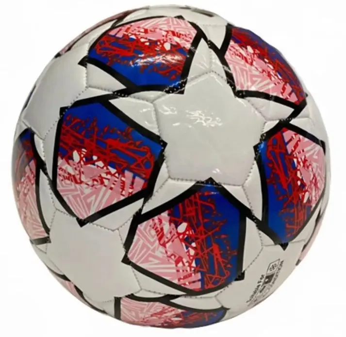 Vic-mart Football Soccer Ball for all- Colorful Design - Size 5 - Indoor and Outdoor Use - Available in 4 Vibrant Colors 4