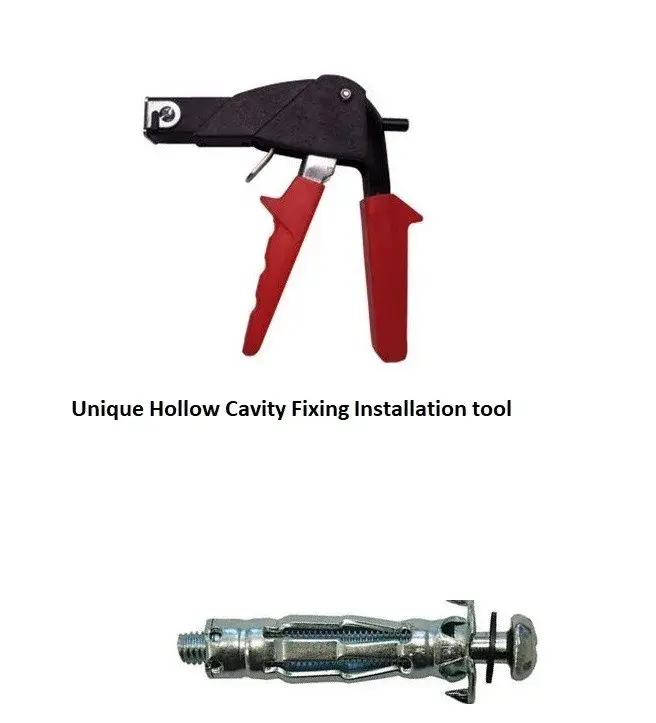Heavy Duty Metal Plasterboard Fixings: Hollow Wall Cavity Anchors & Brolly Plugs for Secure Installation - Pack Of 25, 50, 100 3