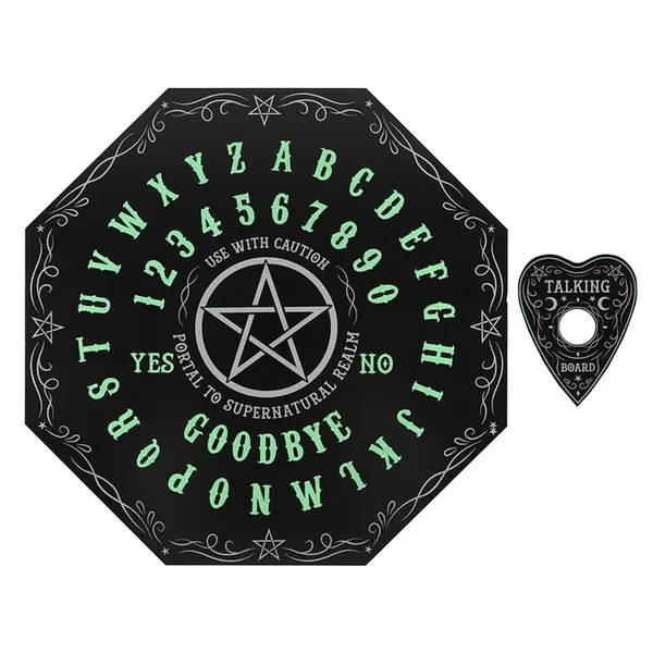 Glow in the Dark Octagon Spirit Board 0