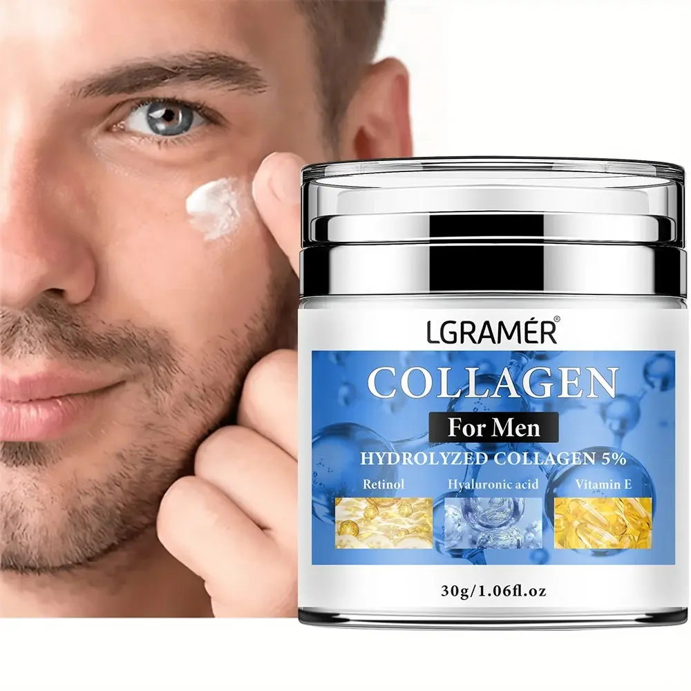 60g Retinol Anti-wrinkle Cream for Men - Firming Moisturizing Skin Treatment - Comfort, Skincare