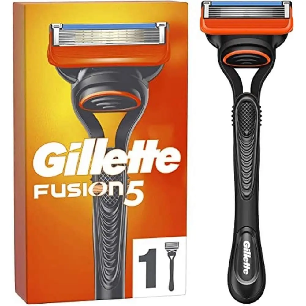 Gillette Fusion5 Men's Razor with 5 Blade Cartridge & Precision Trimmer