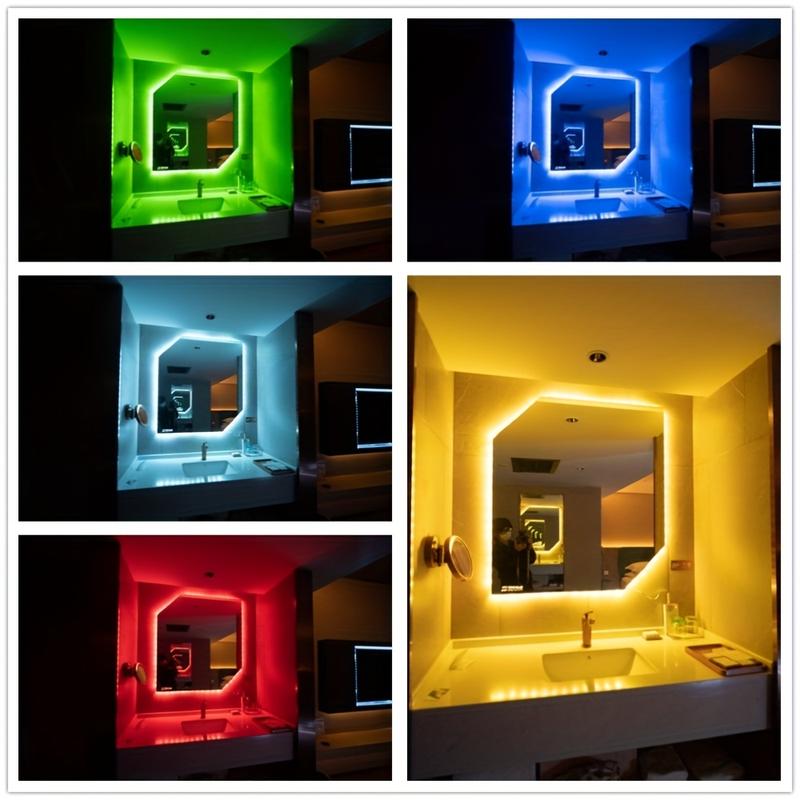 1 set of USB DIY backlight TV Belt LED strip lights 3.28ft/9.84ft SMD 2835 led flexible Cabinet light for home decoration 7