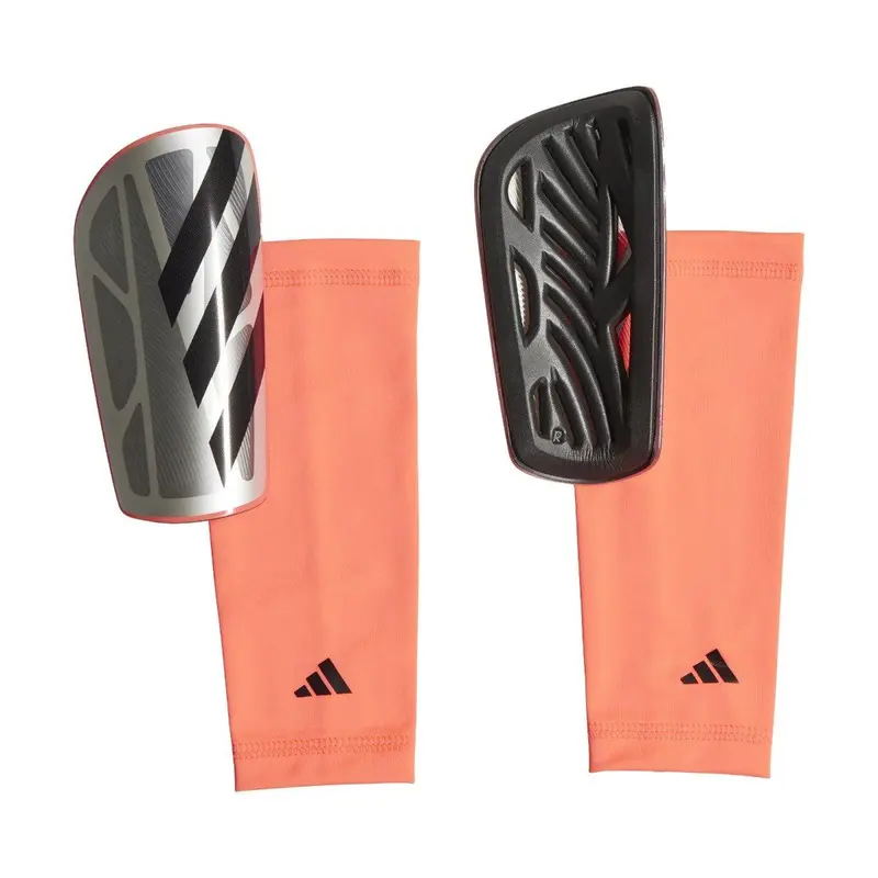 Adidas Tiro League Shin Guards - Platinum/Black/Carbon 3