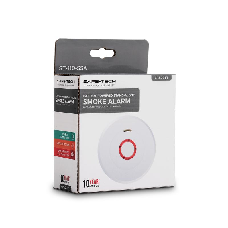 Standalone Smoke Alarm with 10 Years Tamper-proof Battery 2