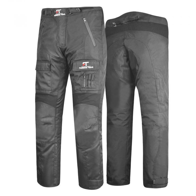 Motorbike Cordura Trousers - Waterproof, Breathable with Removable Armor & Quilt Lining 5