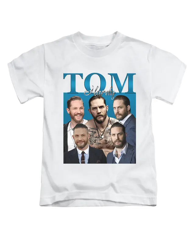 Tom Hardy t-shirt tee top funny cute meme actor male celebrity Tshirt Casual 1