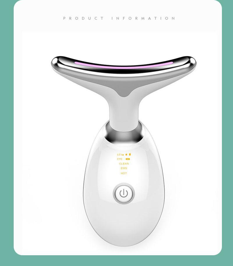 Product Introduction of Neck Lifting Massager | Professional 3-Colour LED Skincare Tool | Gift for Women 6