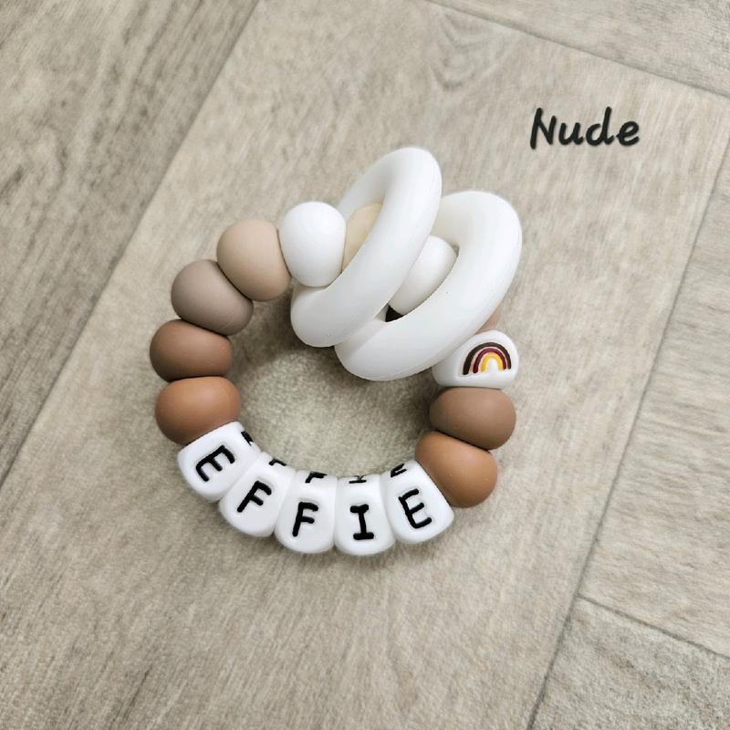 Personalised Teething Ring for Babies - Perfect Baby Gift 6