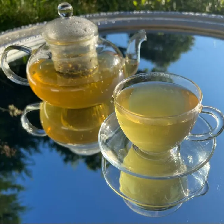 FLAT TUM-T Herbal Beverage, Cinnamon & Sweet Rose Petals, Natural, Marshmallow Root & Leaf body tea tummy 2