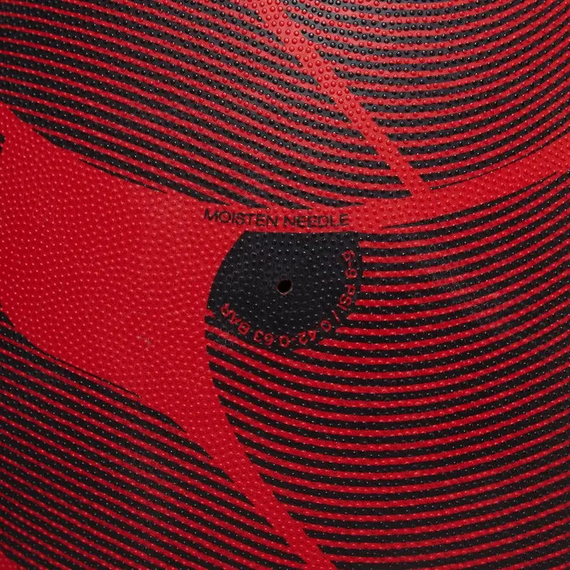 Thrillseeker Play Rugby Ball, Black/Red, 3 4