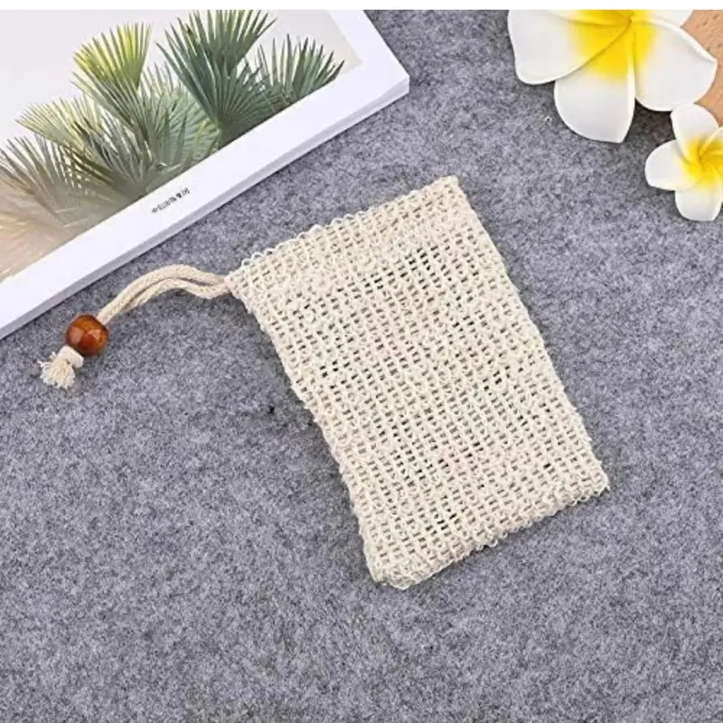 Soap Holder Hand Drawstring Shower Bathtub 4