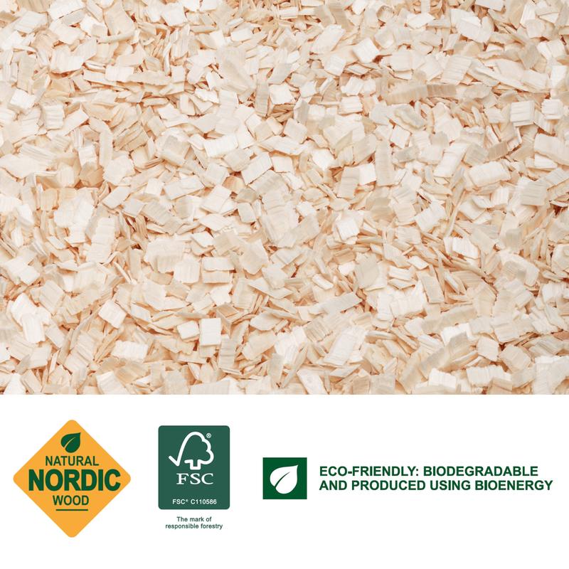Millamore Supersoft Bedding and Litter 10L - Hamster - Mice - Rat - Degu - Chinchilla Litter - Natural - Odor Control - Extra Absorbent 4