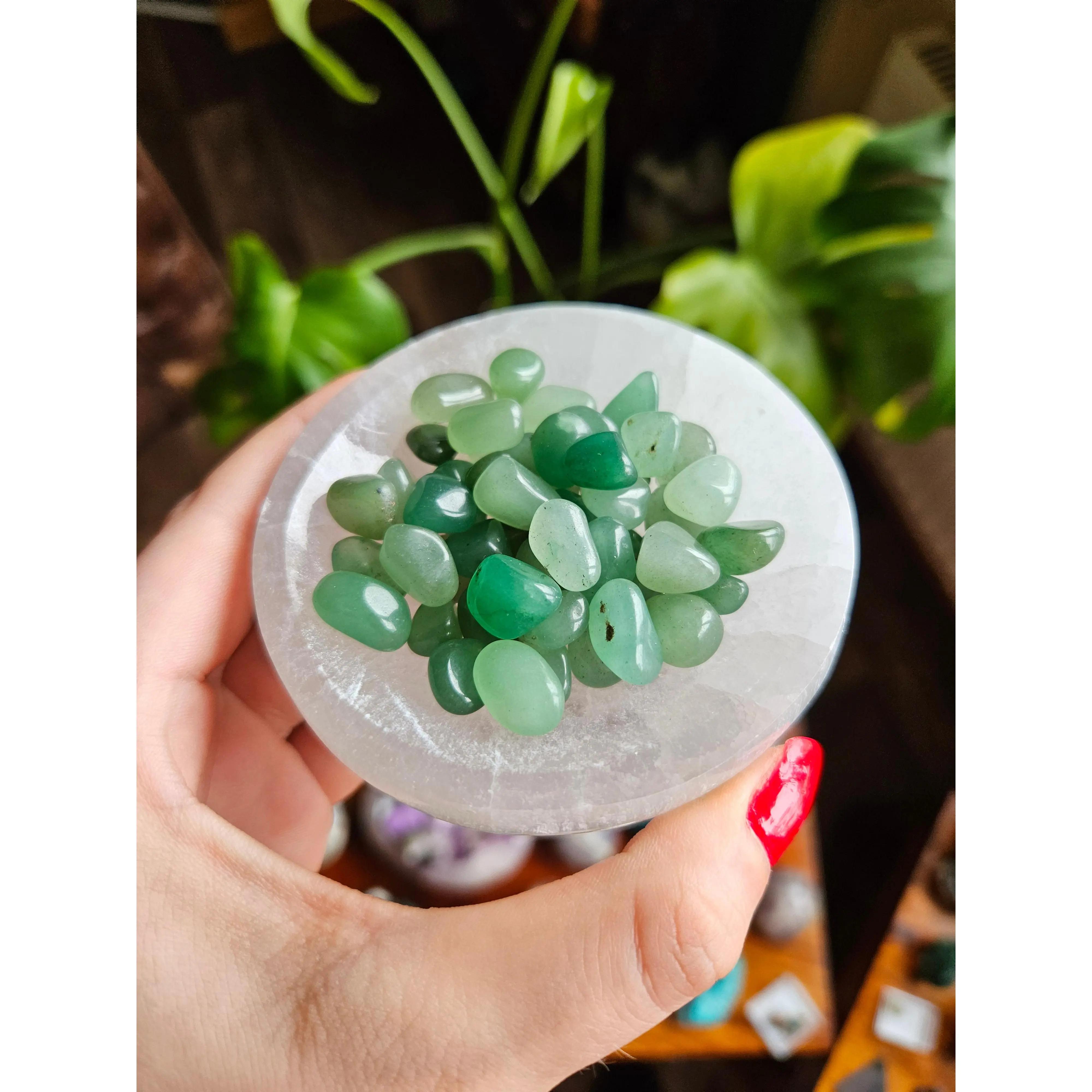 Green Aventurine tumblestone