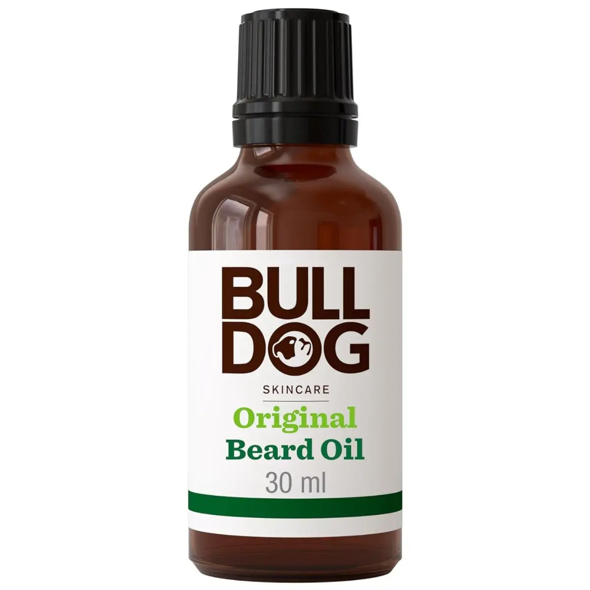 Bulldog Skincare Original Beard Oil, Men's Grooming, Beard Moisturiser for Softer, Supple Beards, 30g Moisture Daily