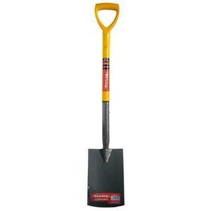 Digging Spade Drainage Shovel Trench Carbon Steel Heavy Duty Garden CT0162