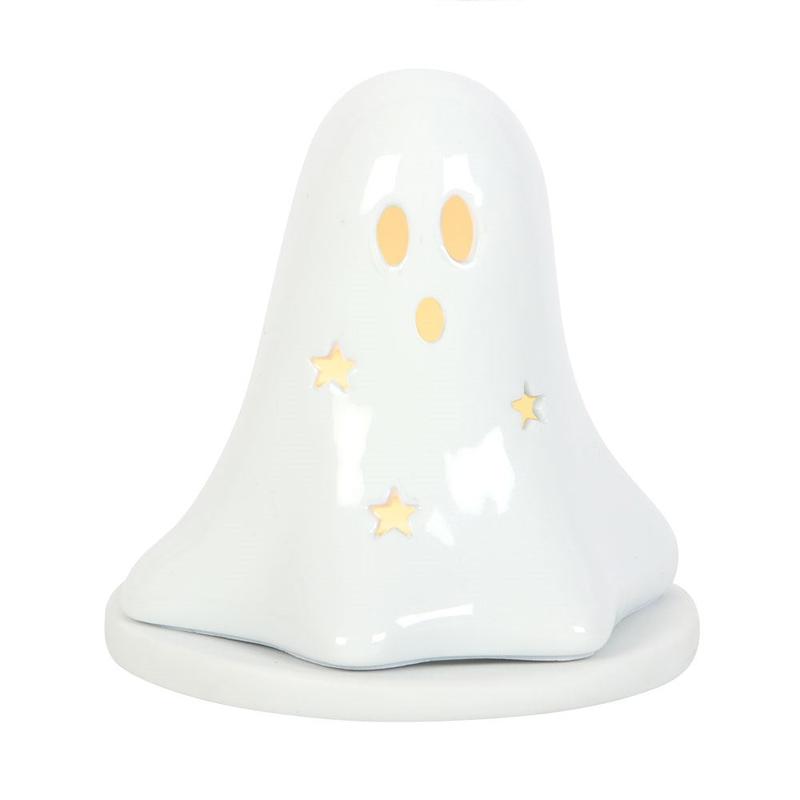 Gothic Gifts Ghost Tealight and Incense Cone Holder Ceramic Decor 6