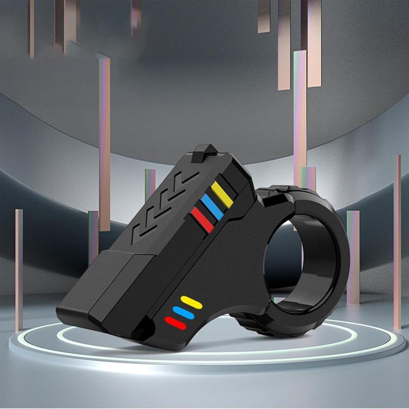 Fidget Slider 3D Printed Fidget Toy Gadget, Fidget Slider Anxieties Toys, Stress Relief Gyro Finger Toy, Ring Fingertip Textured Spinner Slider Fidget for Adults Kids 1