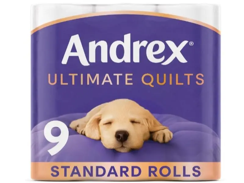 Ultimate Quilts Toilet Paper 9 Rolls, Air Pocket Technology for Soft, Thick Sheets -Pack of 9 Quilted Toilet Rolls, FSC Certified