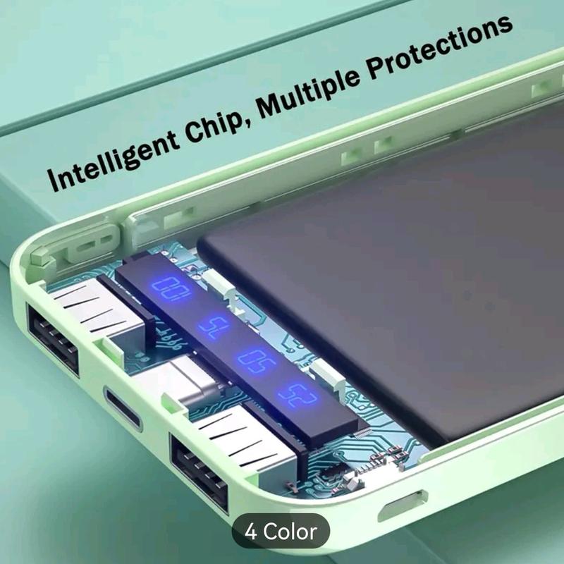 10000mAh Power Bank for Phone and Electronics Accessories Charging 6