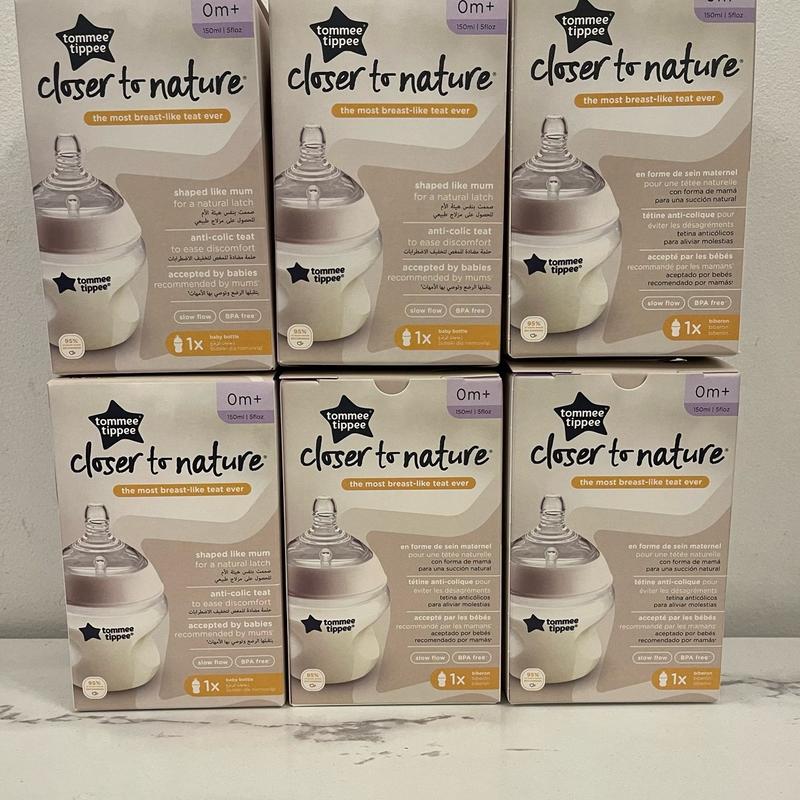 New Tommee Tippee 6x Pack Bottles - 150ml, Never Used 2