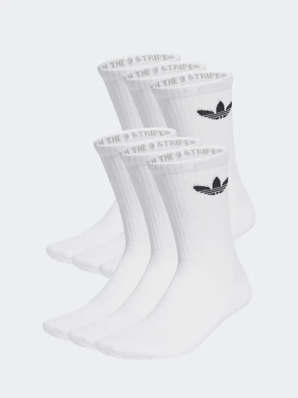 adidas originals TREFOIL CUSHION CREW 6 PAIRS - Socks 5