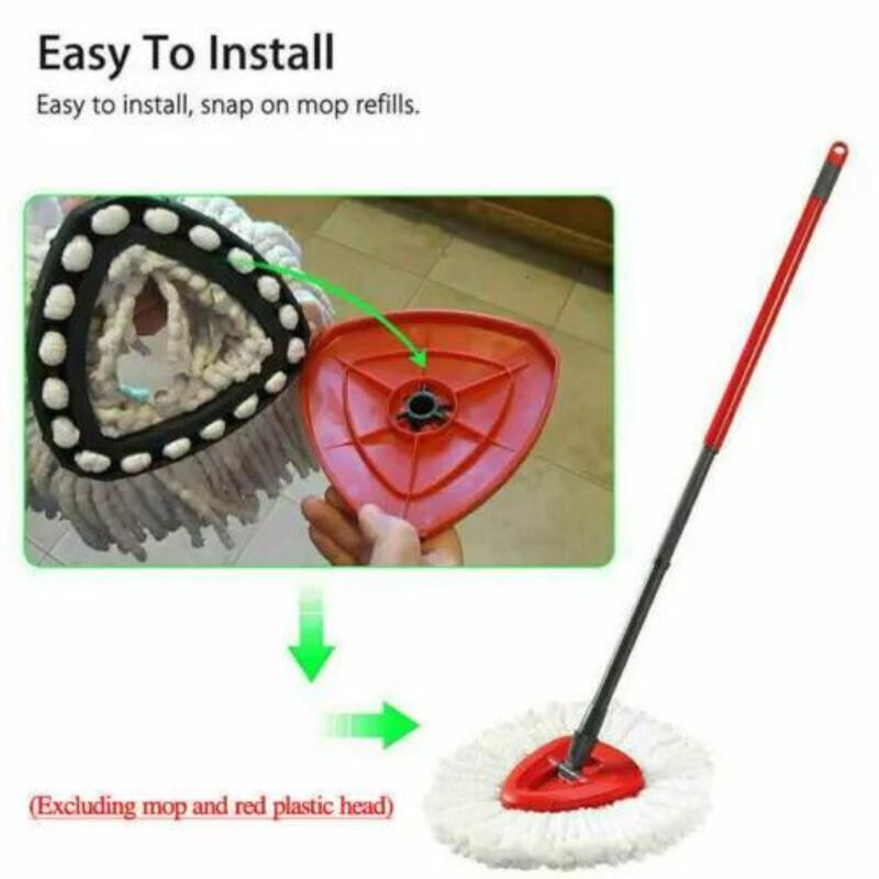 6pcs Refill Microfibre Mop Head for O-Cedar 1 Tank System EasyWiring and Vileda Mop Replacement Microfiber Absorbent 1
