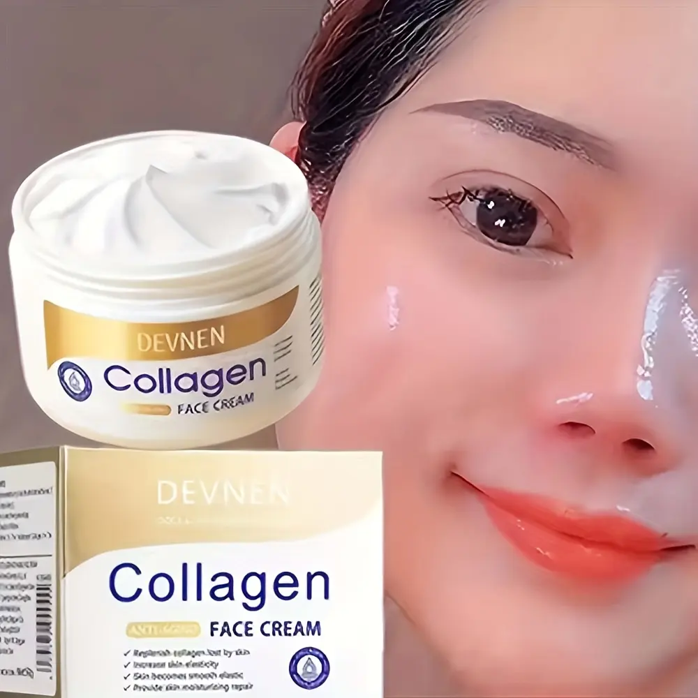 Collagen Face Cream Day and Night Cream 100g Tender Moisturizing and Moisturizing Collagen Radiance Moisturizing and Brightening Retinol Face Cream