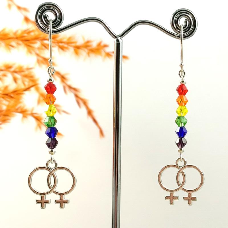 WLW Pride Earrings 0