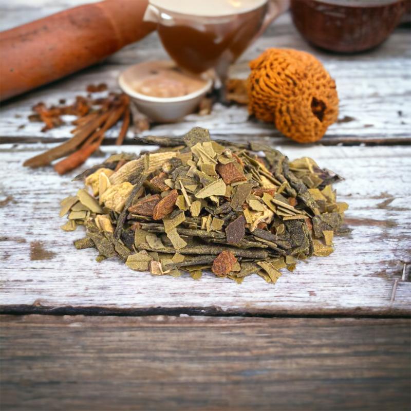 Yerba Mate Vanilla Chai Loose Mate Tea Blend - with Rich Spices and Creamy Goodness! FREE Tea Sample With Every Order! Beverage Natural Sweet 4