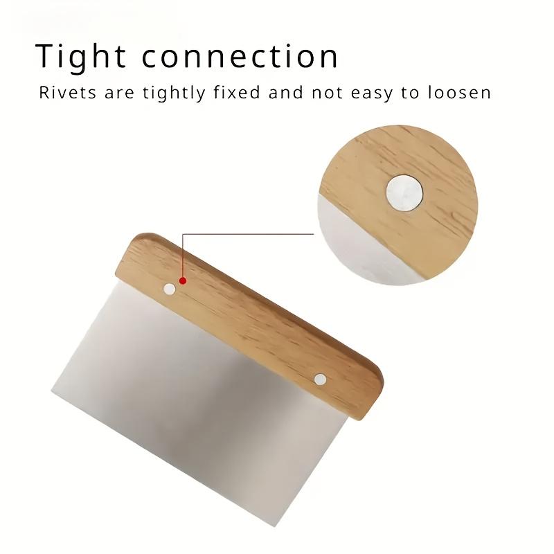 Product Introduction of [Multi-Tool Stainless Steel Kitchen] Versatile Stainless Steel Kitchen Tool - Dough Cutter, Vegetable Chopper & Scraper |     Food-Safe Baking Accessory for Home Chefs 5