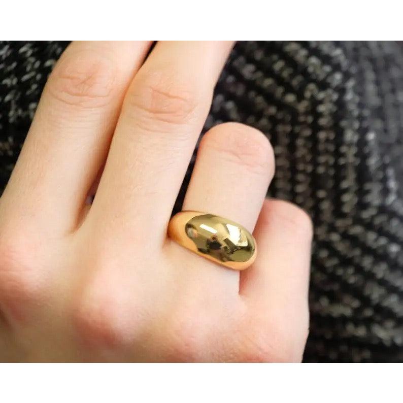 Stackable Solid Ring for Women - Fashion Accessory 1