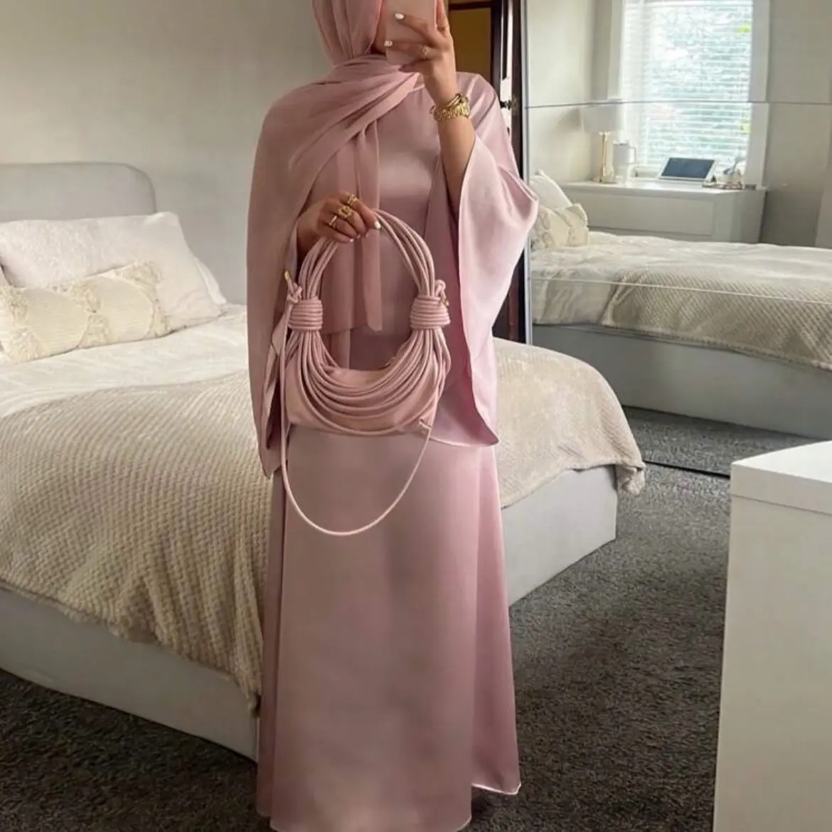 Pink Abaya for Women - Perfect for Muslim Women