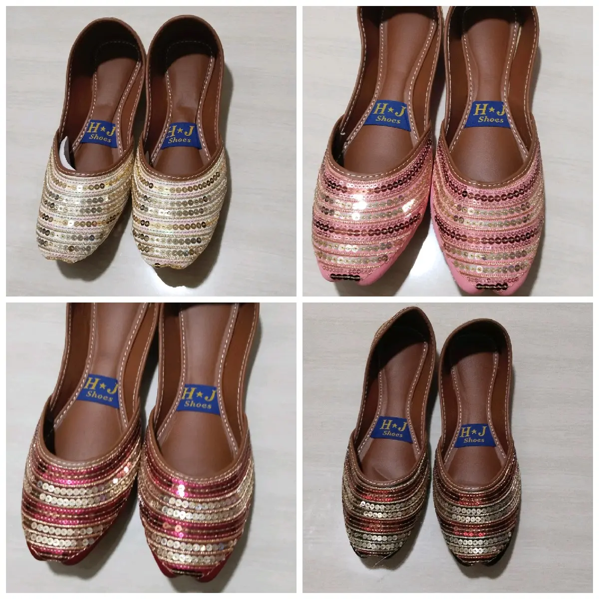 khussa shoes Punjabi Jutti comfortable cushion padded sole