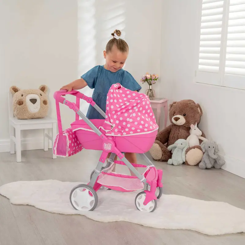 Dolly Tots Junior Roamer Dolls Pram 2