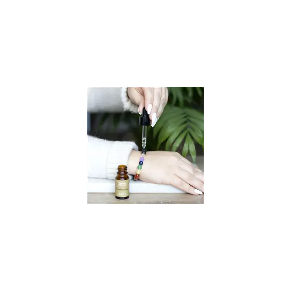 Seven Chakra Mixed Gemstone Essential Oil Bracelet 2