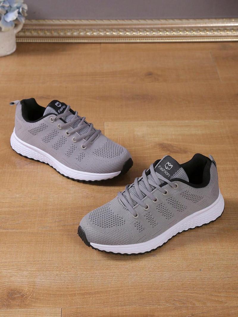 Product Introduction of 2023 Autumn New Arrival Plus Size Women's Sports Shoes, Fashionable Mesh Breathable Soft Sole Running Shoes, Wholesale Discounted Price Trainer Foot Wear 9
