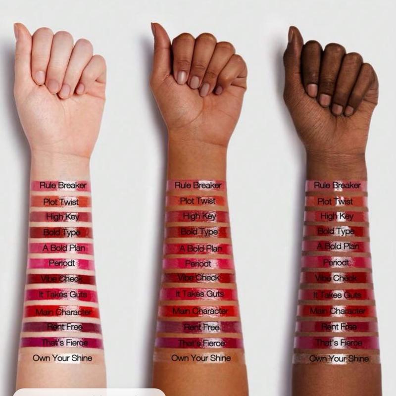 SHEGLAM Mirror Kiss High-Shine Lipstick-Rule Breaker Lipgloss Gloss Lip Care Glossy Cosmetic Makeup Smooth 5