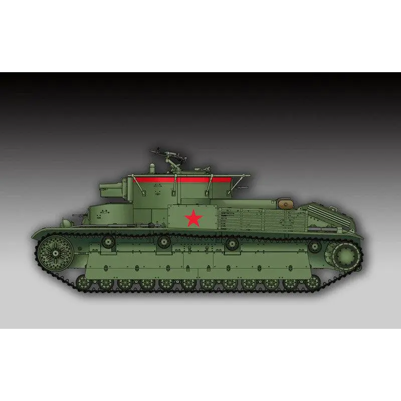 Trumpeter 1/72 Soviet T-28 Medium Tank (Welded)