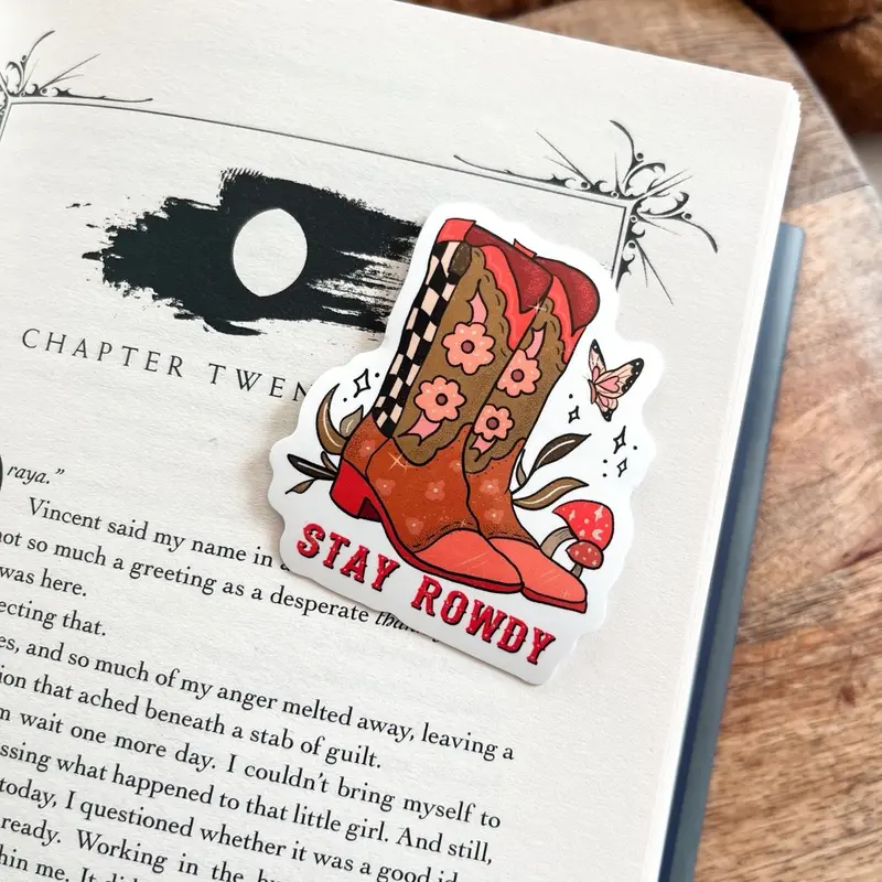 The Next Chapter cowboy sticker bundle for all the bookish cowboy lovers 4