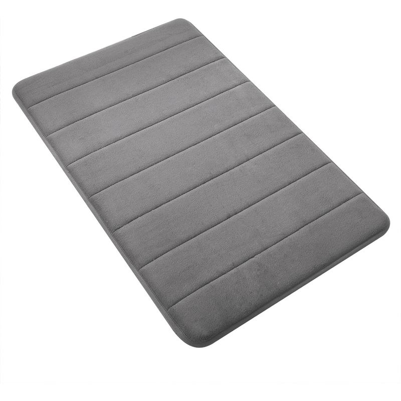 Bourn London Premium Memory Foam Bath Mat Extra Soft Non-Slip Bath Mat Ultra Soft Absorbent Bathroom Rug Shower Mat Machine Washable 7