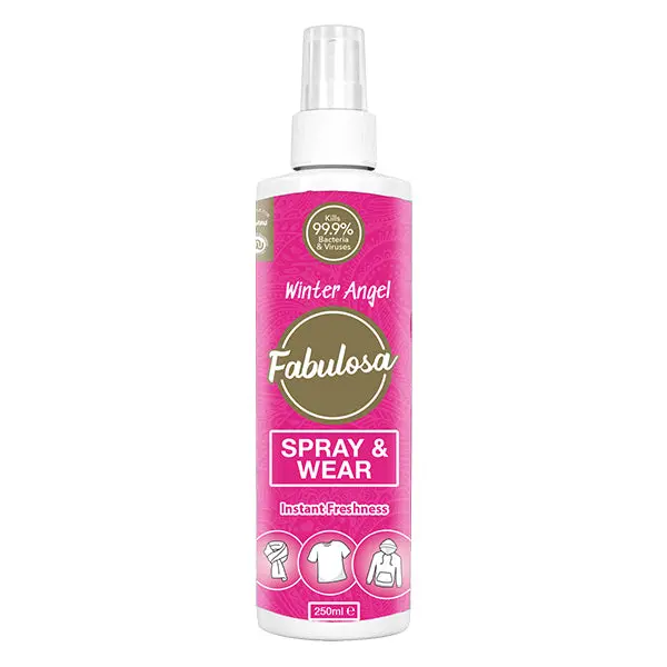 Fabulosa Spray & Wear Clothes Freshener Winter Angel 250ml