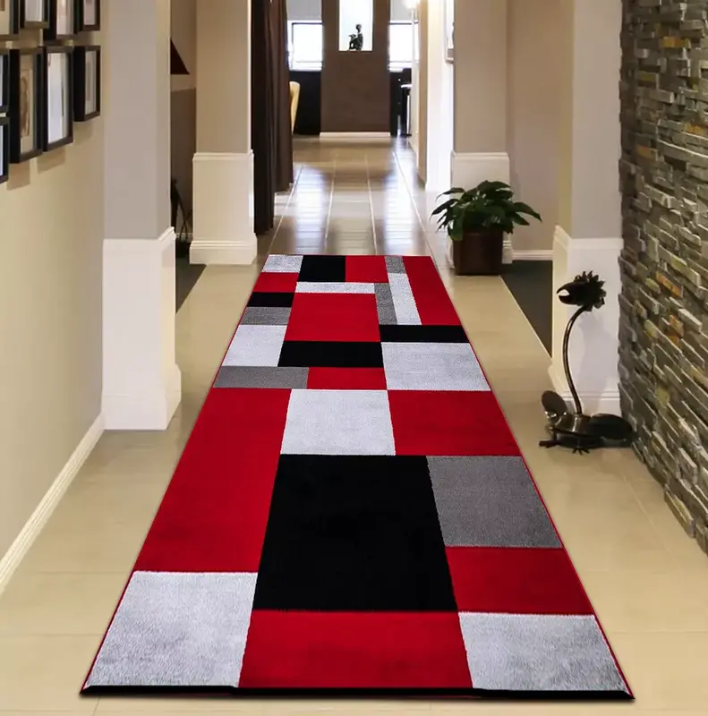 Extra Long Hallway Runner Rug for Bedroom, Carpet Hall Runners, Kitchen Floor Mats 4