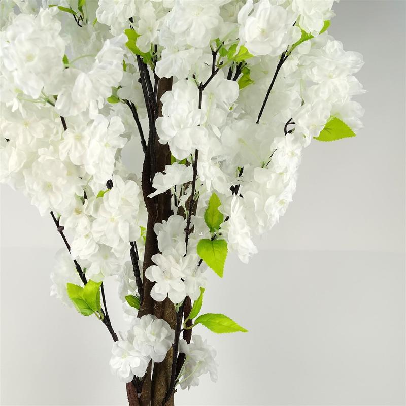 150cm Artificial White Blossom Tree 1