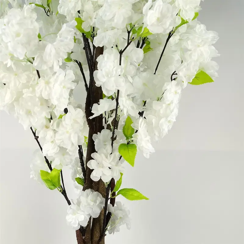 150cm Artificial White Blossom Tree 1