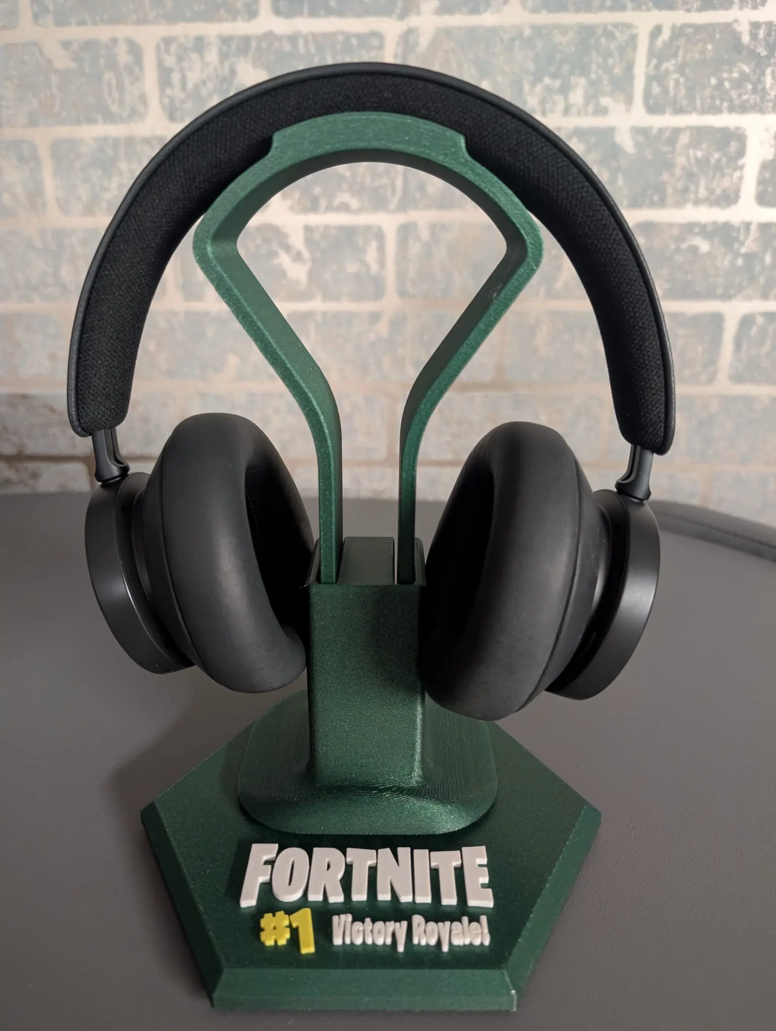 FORTNITE HEADPHONE HOLDER, HEADSET HOLDER FORTNITE STYLE VICTORY ROYALE 3PCS Detachable Game