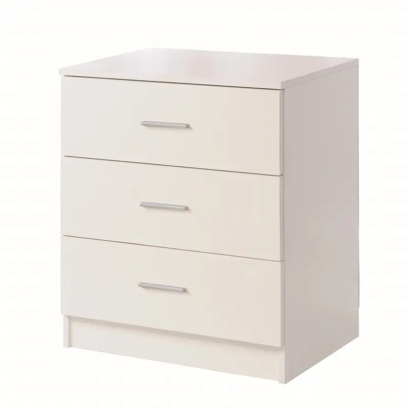 Modern Chest of Drawers for Bedroom Storage in 4 Colours - Metal Handles 7