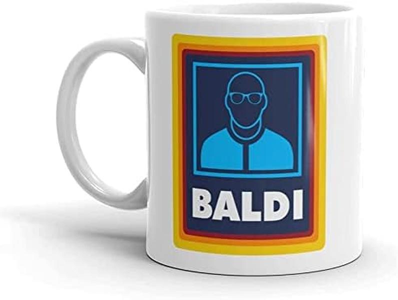 Baldi Gift Mug - Funny Novelty Present for Bald Men, Fathers Day, Grandad -Tumblers Cup Beverage Ceramic Washable Reusable Coffee mug travel  mug 1