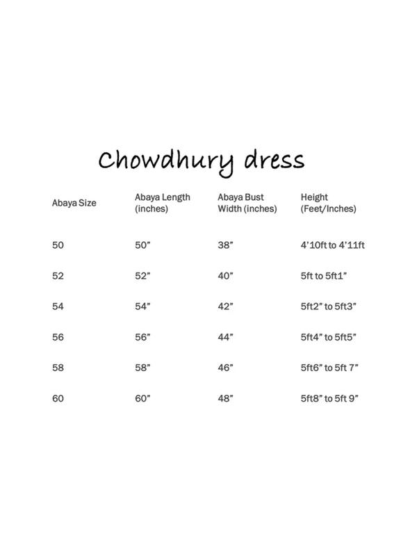Plain Dubai Abaya with Pocket Regular Fit 4