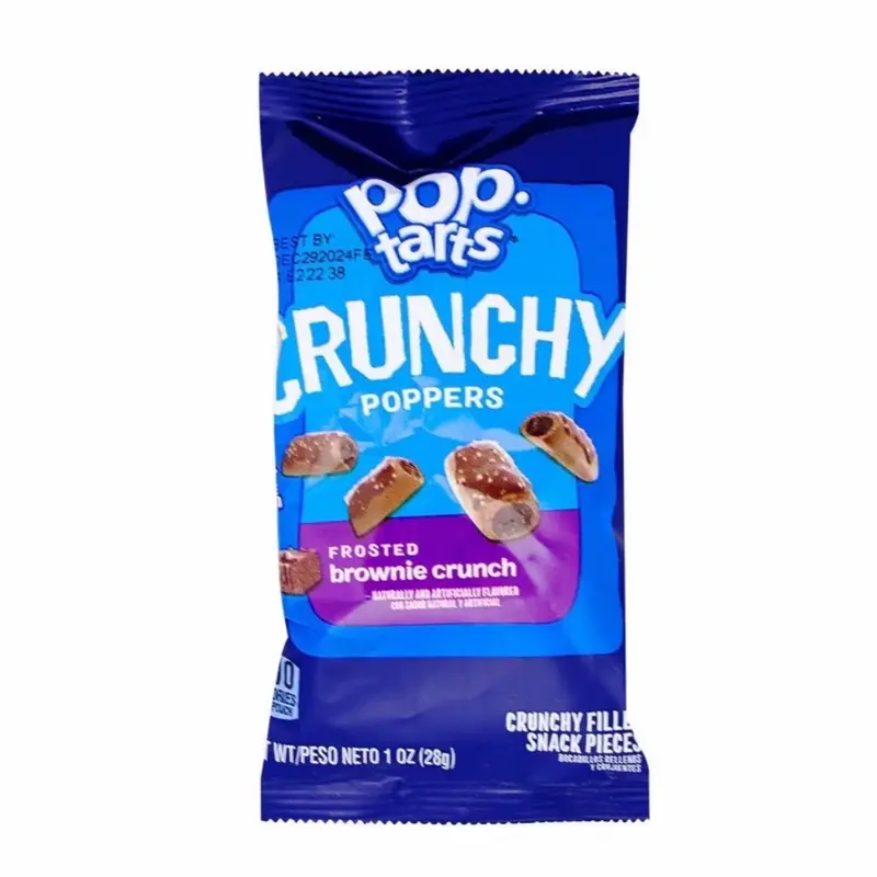 Pop Tarts Crunchy Poppers (Chocolate Brownie & Strawberry Crunch) | Choose Flavour | American Imported Snack Sweet 5