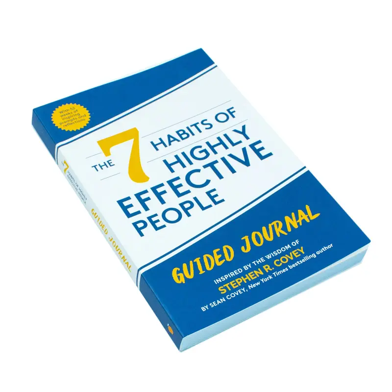 The 7 Habits of Highly Effective People Guided Journal By Stephen R. Convey 3